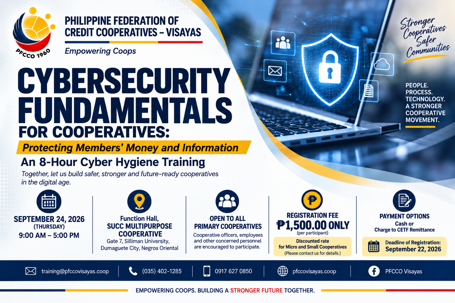 Cybersecurity Fundamentals for Cooperatives: Protecting Members’ Money and Information